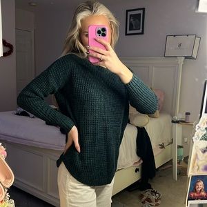 Emerald green sweater
